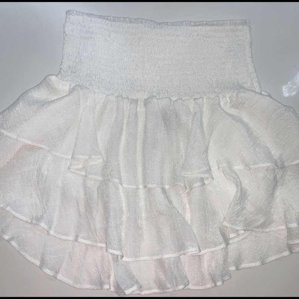 High waisted skirt